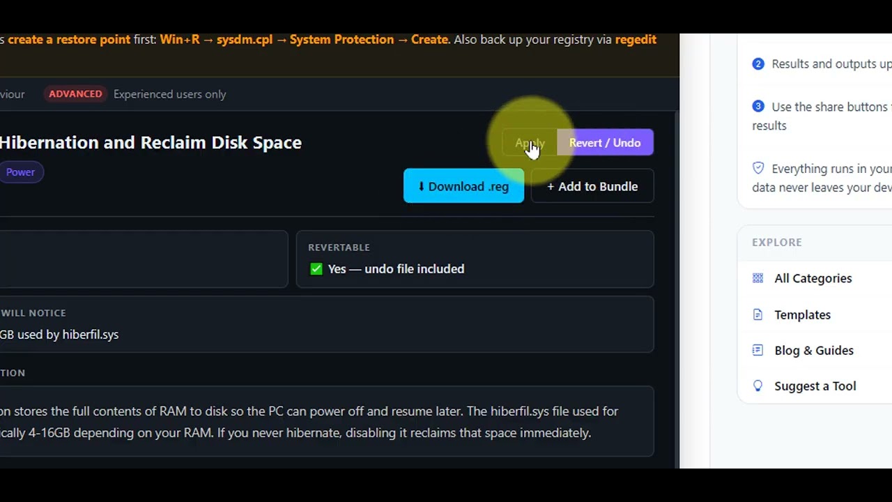 Windows 10 Registry Tweak Generator Tutorial | Create Custom Registry Tweaks in Seconds