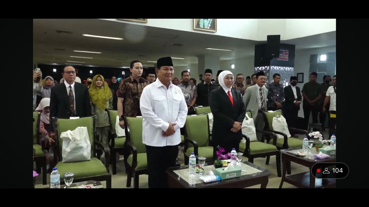 Rapat Terbuka Senat UNISMA Malang |Pengukuhan GUBES Kehormatan Prof.(HC.UNISMA)Dr.H.Ali Masykur Musa