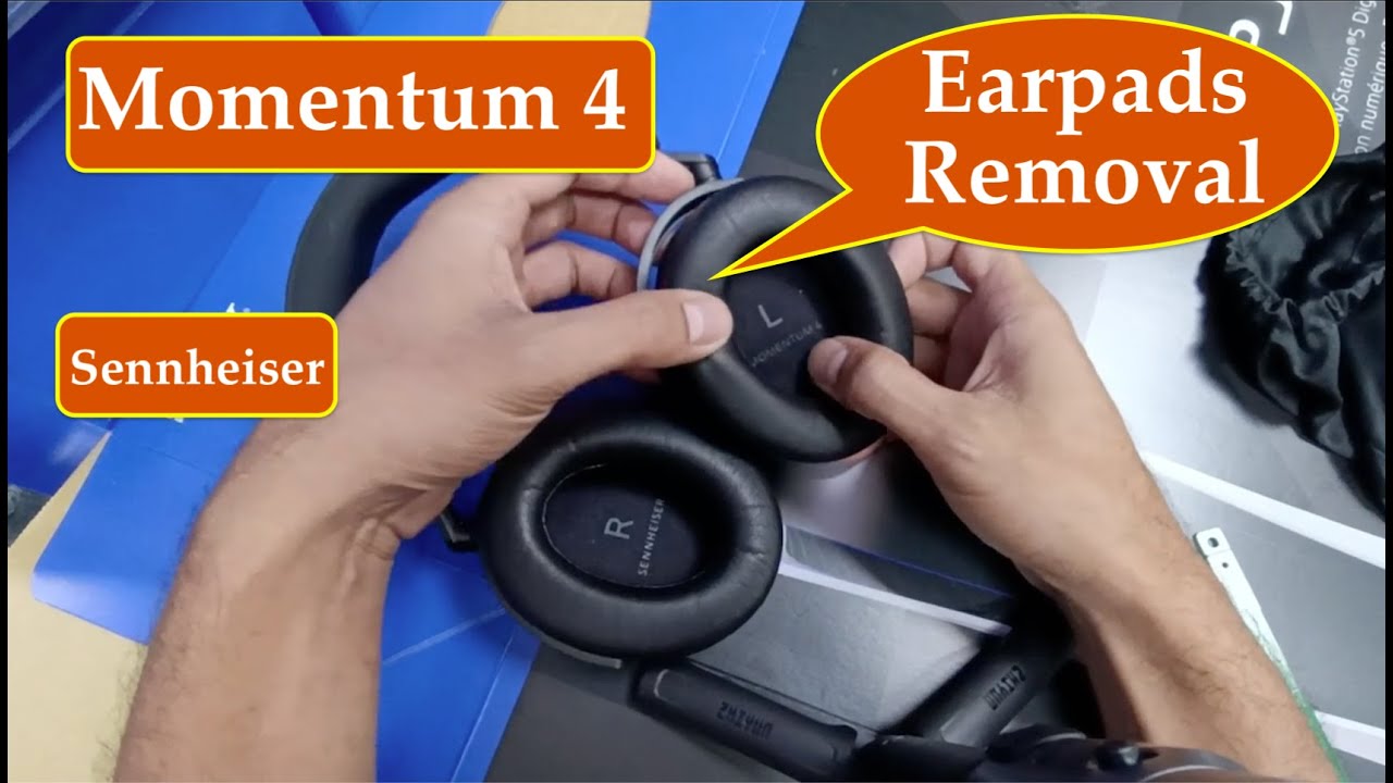 How to detached earpads on Momentum 4 Sennheiser headphone