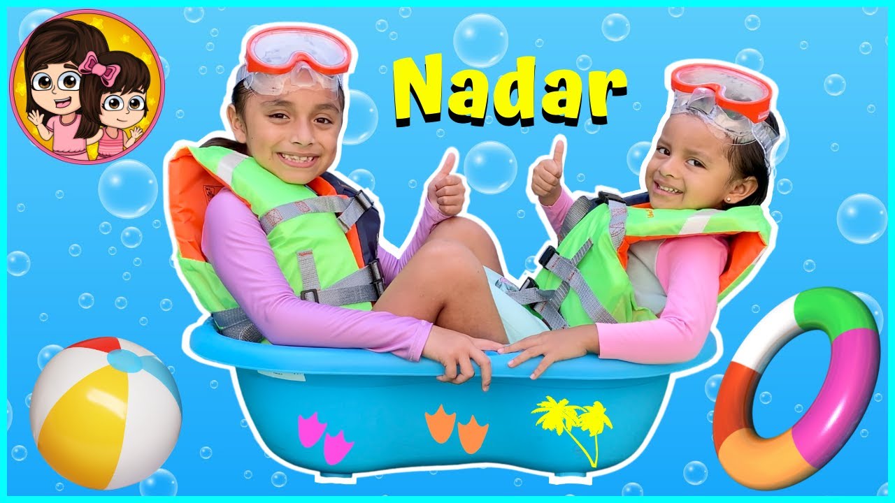 NUESTRO PATITO NOS ENSEÑO A NADAR | Las Leoncitas Kids