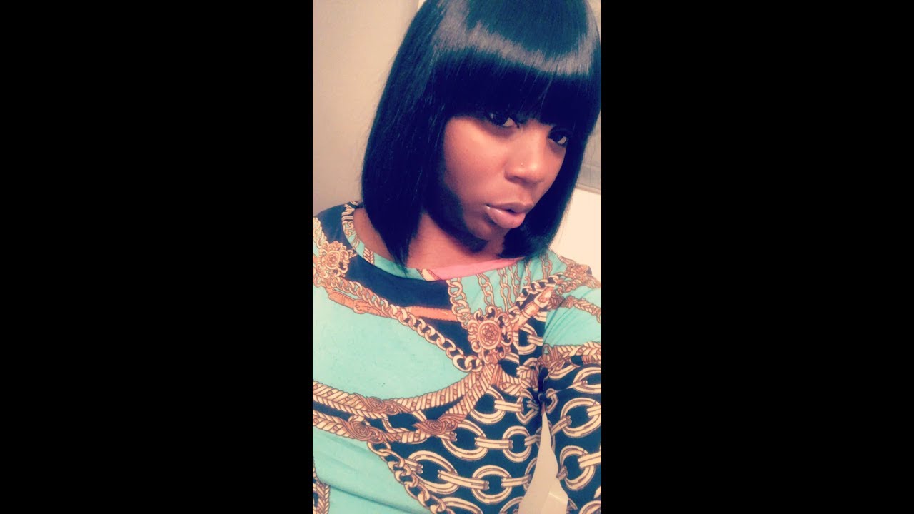 How To Do A Quick weave Bob | Chinese Bang (Part 1)