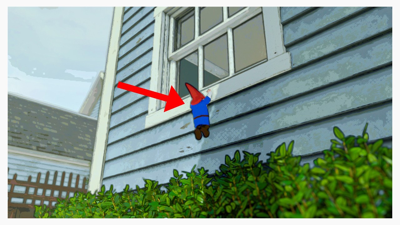 Breaking into this house as Gnomes