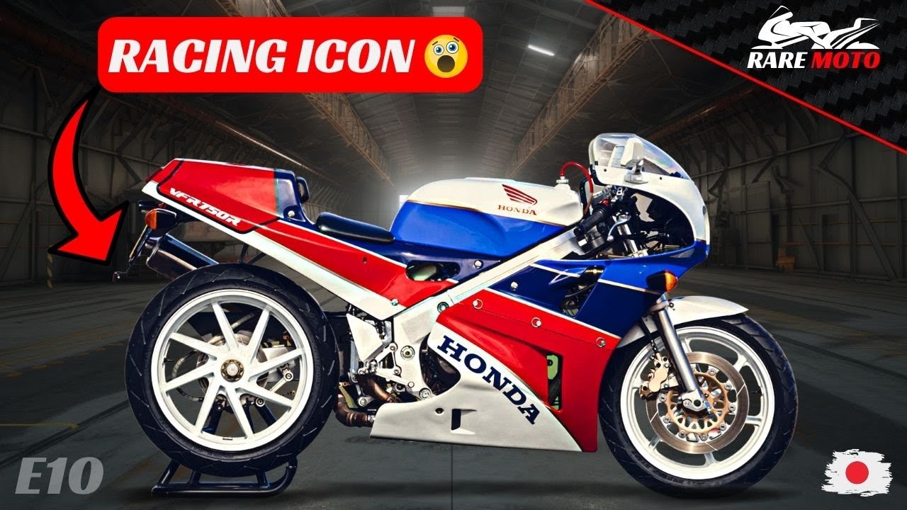 Honda's Rare World Beating Super Bike - The Honda VFR750R RC30