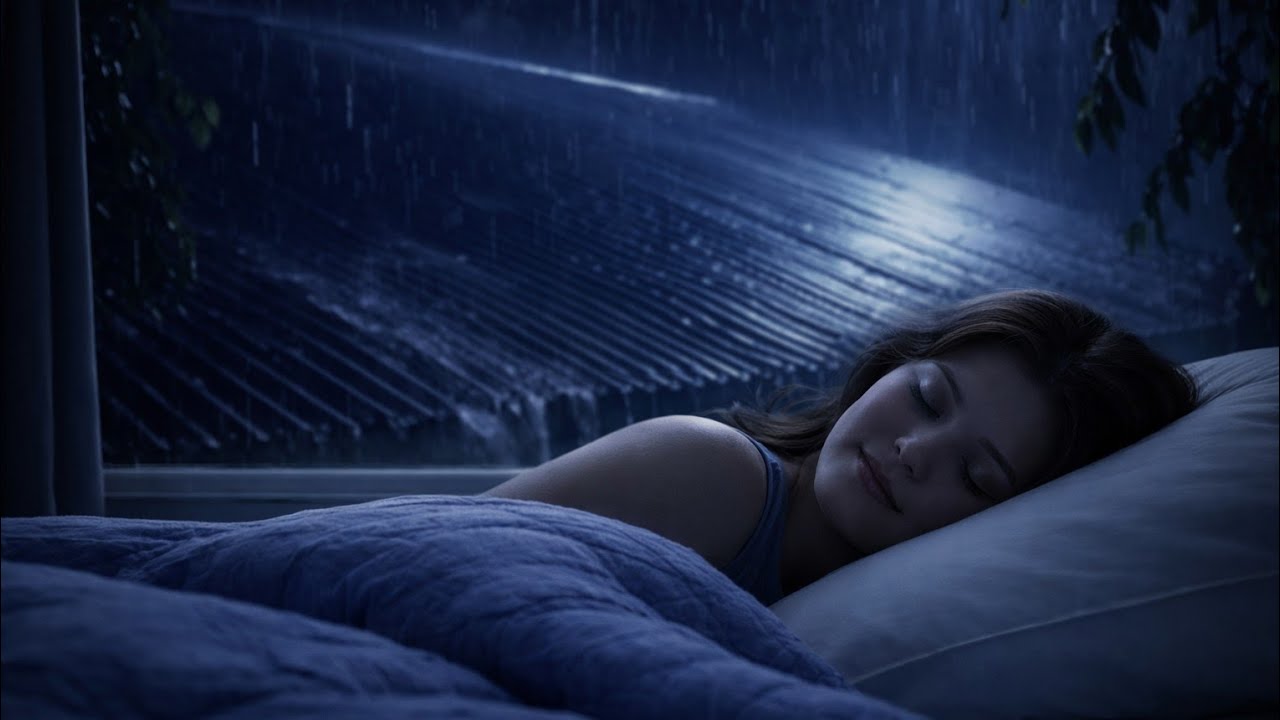 Deep Sleep in 3 Hours 🌧️ Relaxing Rain Sounds for Sleeping & Stress Relief 