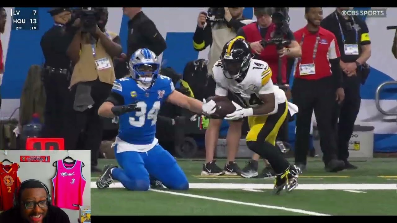 Nail biter into heartbreak...Lions vs Steelers Week 16 highlights reaction!