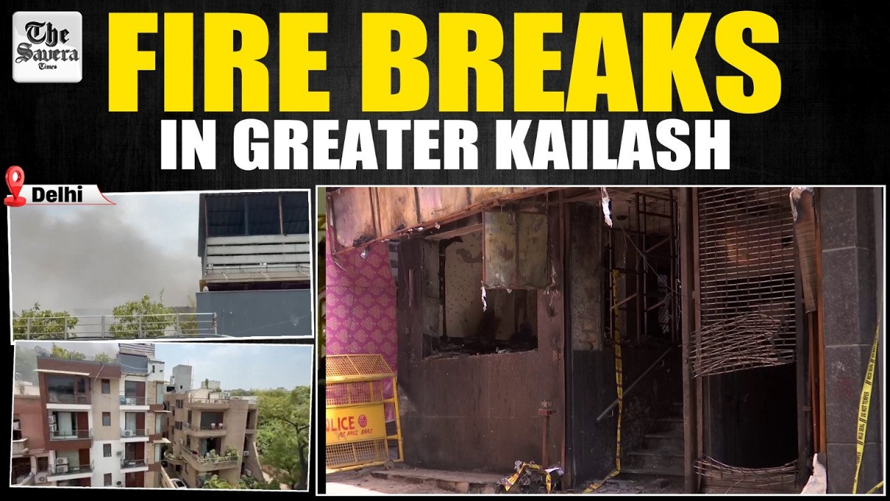 LIVE | Fire Breaks Out At Multi-Storey Building In Delhi&rsquo;s Greater Kailash; No Casualties Reported