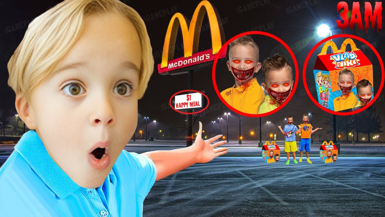 Do NOT Order Evil Vlad and Niki Happy Meal at 3AM – IT’S TOO DANGEROUS!