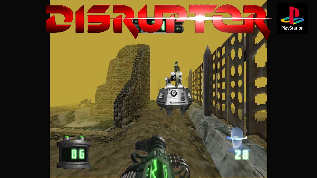 Disruptor (RetroArch PSX) - Mission 2: Chemical Factory | 4K/60
