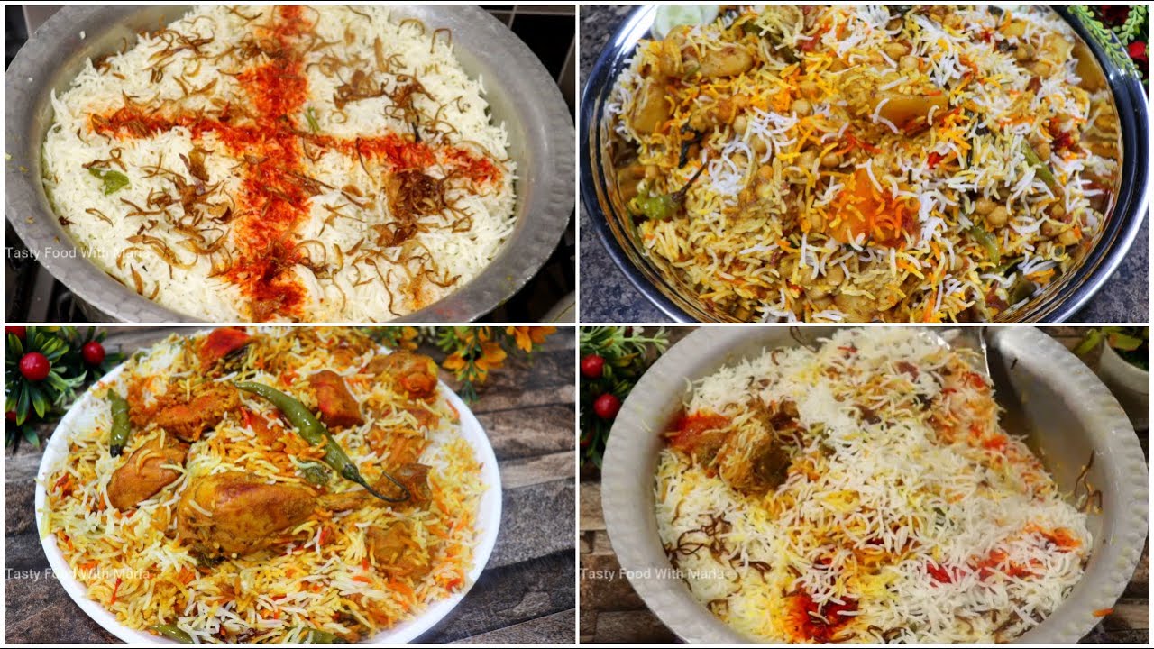 1 Kg Chicken Tikka Biryani Recipe | Tasty Chana Biryani Recipe by Tasty Food With Maria