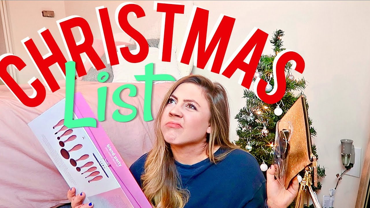 What I want for Christmas + GIFT IDEAS! Vlogmas 5, 2017