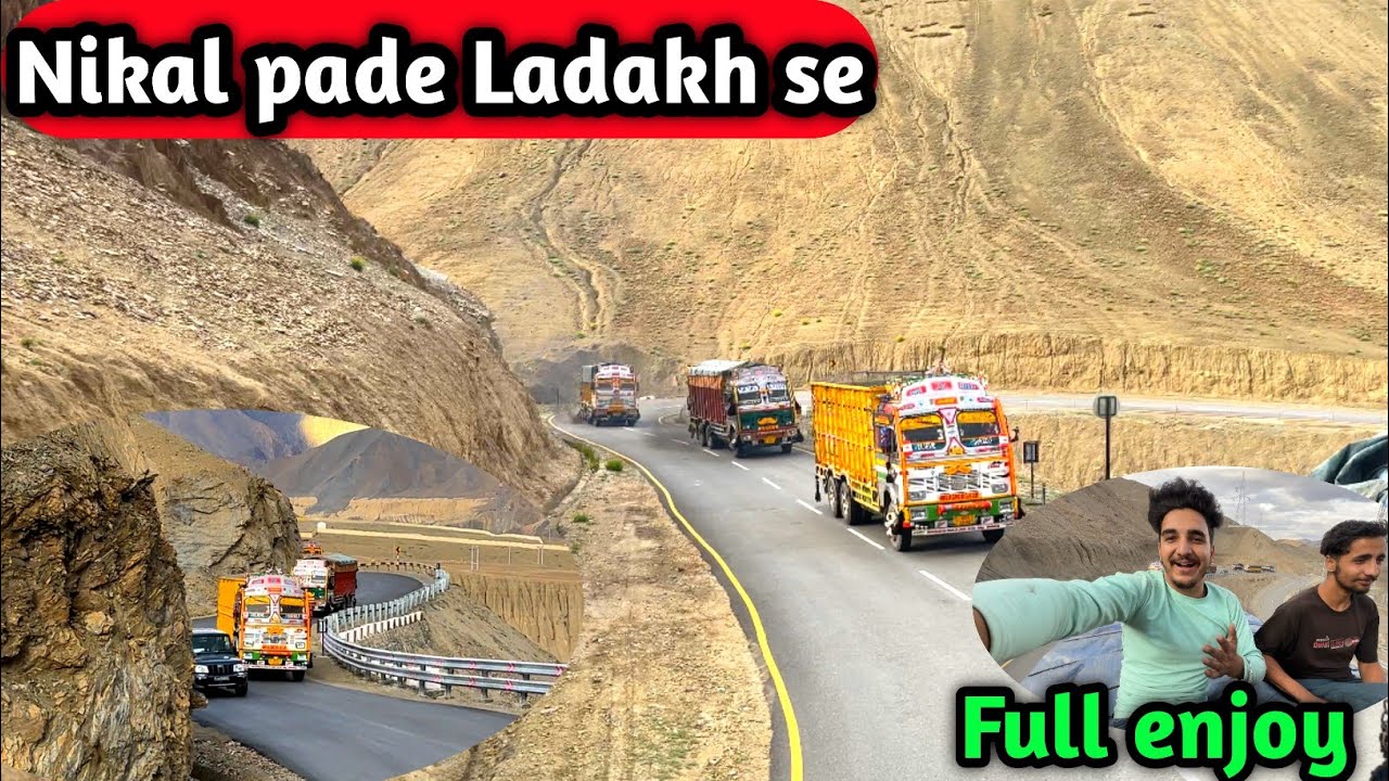 Itne barish Ladakh mein ❤️ || Nikal pade Leh se✈️✈️ ||