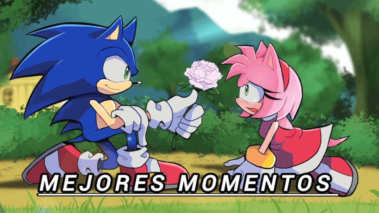 TOP 5 MEJORES MOMENTOS SONAMY QUE NO NOTASTE EN LA FRANQUICIA DE SONIC ESPECIAL SAN VALENTÍN