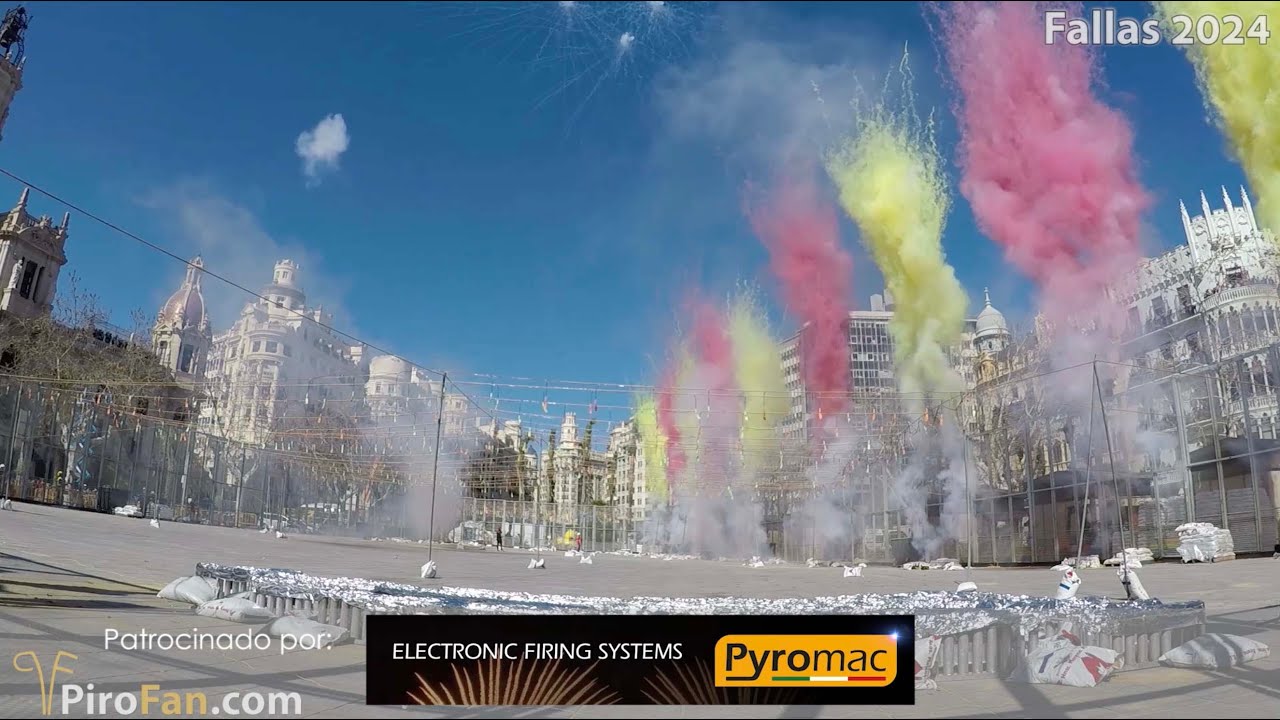 Pirotecnia Pibierzo - Mascletà 6 de Marzo Fallas 2024