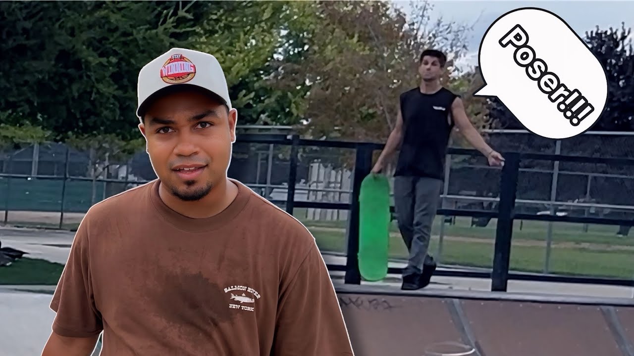 Skate Karen Calls me a Poser For Waxing Ledge so I Did This 