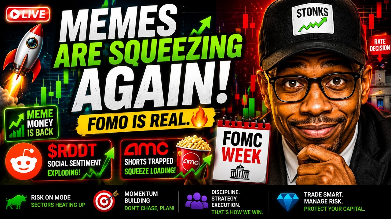 MEME STOCK SEASON IS BACK!! FOMC MEETING SECRETS