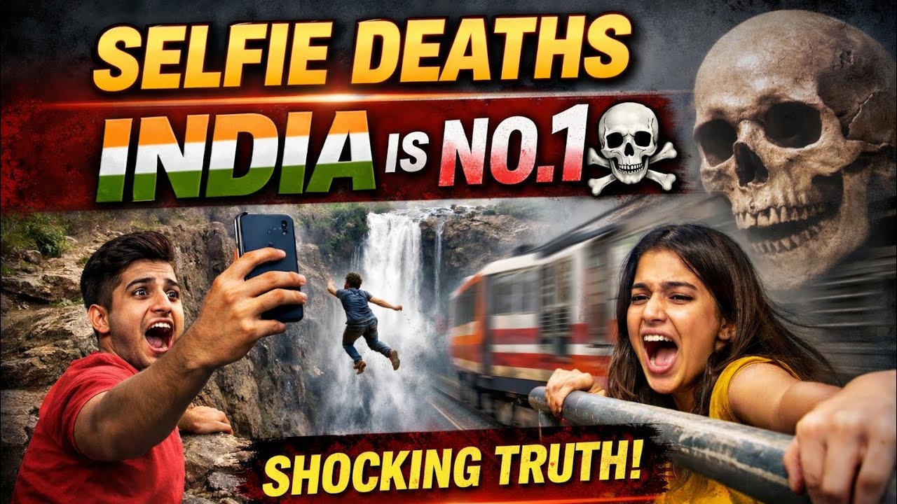 India leads in Selfie Deaths... One Selfie, one mistake.  Shocking truth. #awareness #india 