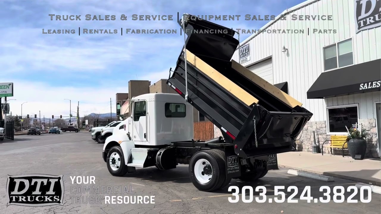 2022 Kenworth T270 10ft Dump Truck, Diesel, Auto, Electric Tarp #16975M
