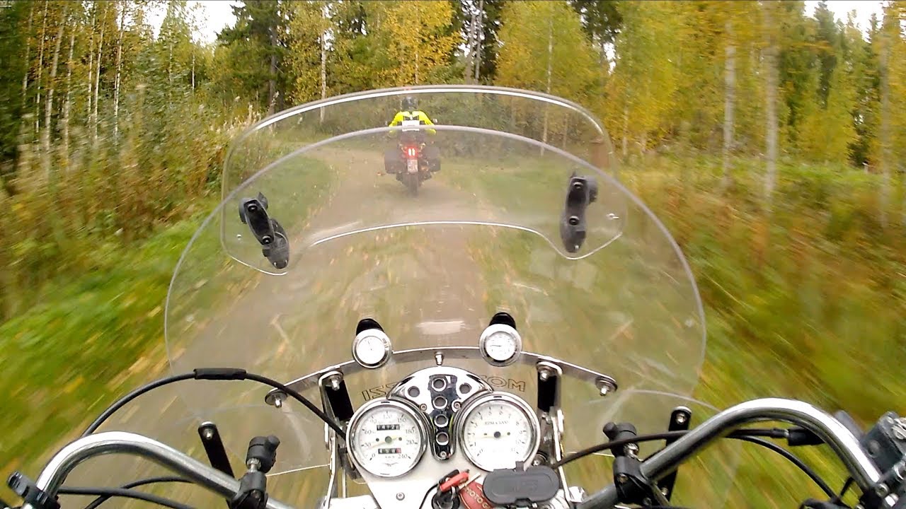 Moto Guzzi California EV - Gravel Roads 2018