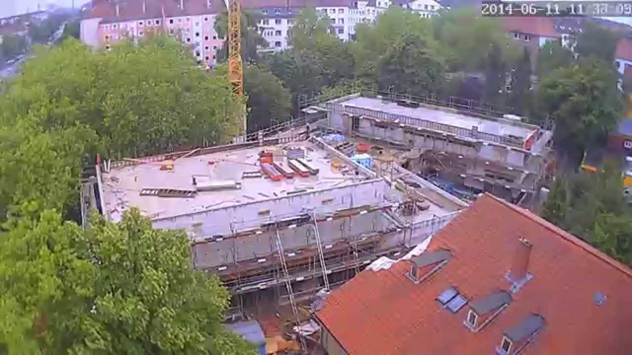 Zeitrafferfilm Kirchenneubau Vahrenwald: Rohbau