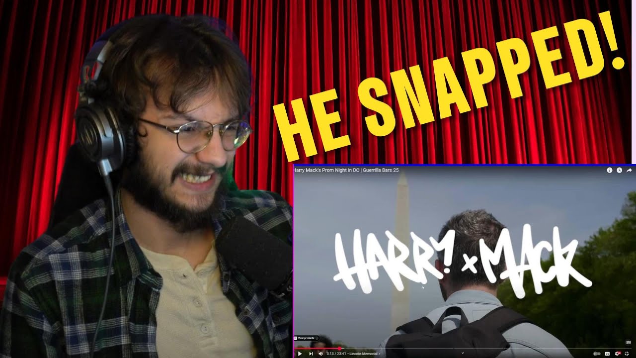 HE SNAPPED! Musician REACTS to Harry Mack's Prom Night in DC | Guerrilla Bars 25