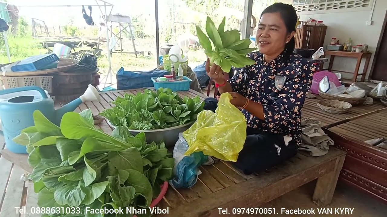 ប្រពន្ធពូបុលមកដល់ផ្ទះកាត់ស្ពៃចែកអ្នកភូមិធ្វើម្ហូប