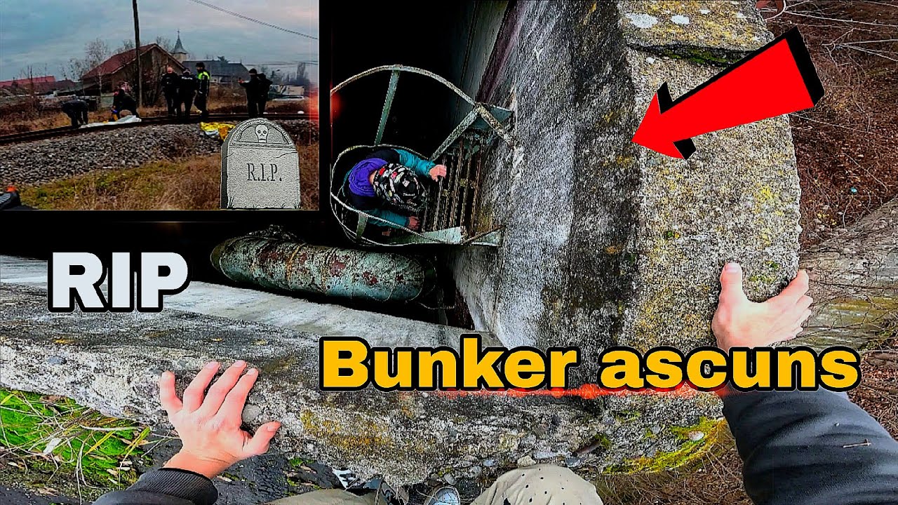 FEMEIE CĂLCATĂ DE TREN+Bunker abandonat  (no clickbait😱)