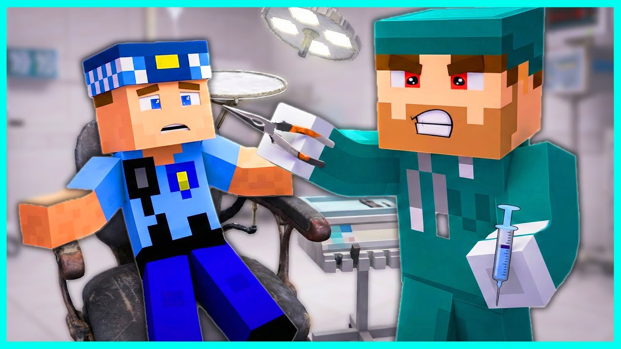 DELİ DOKTOR KEREM KOMİSERİ AMELİYAT EDİYOR! 😱 - Minecraft Parodileri