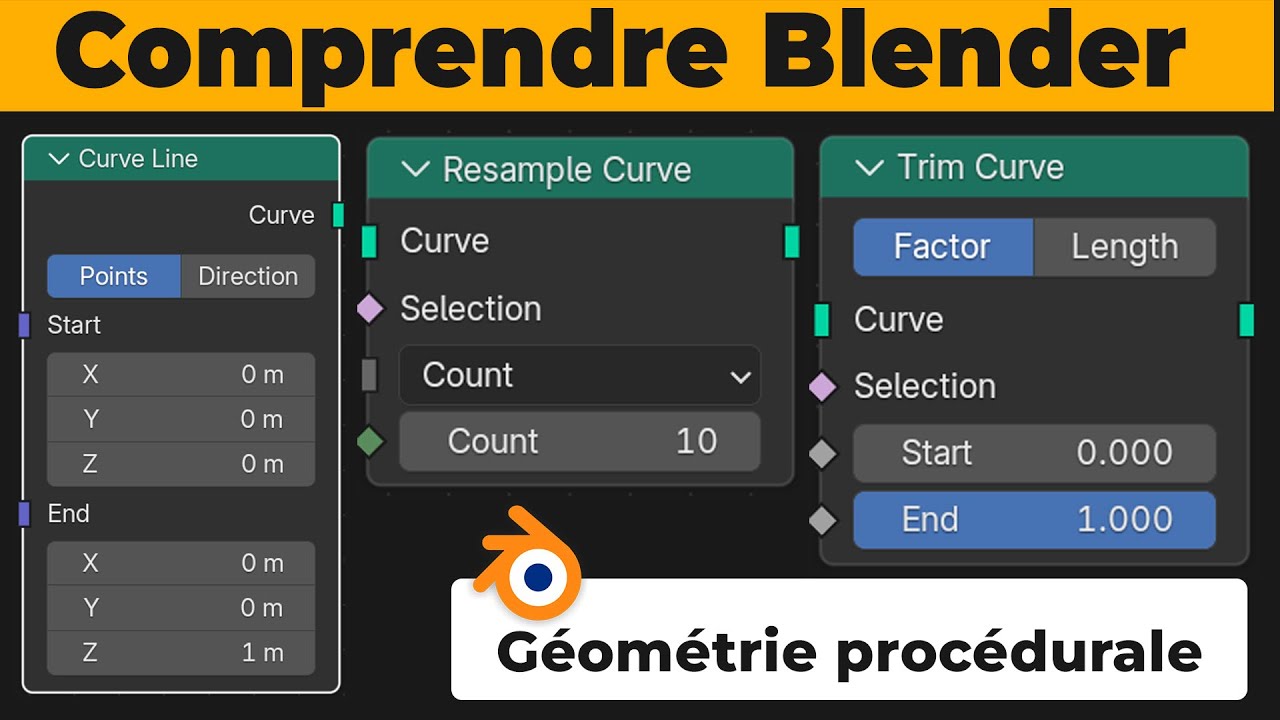 Geometry Nodes : 3 NŒUDS INDISPENSABLES POUR LE MOTION DESIGN DANS BLENDER