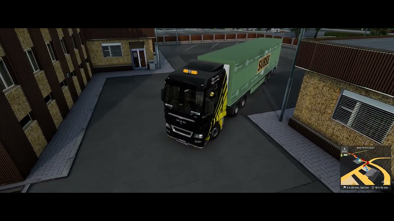 Euro Truck Simulator 2 TMP Truckersmp HQ - Munich
