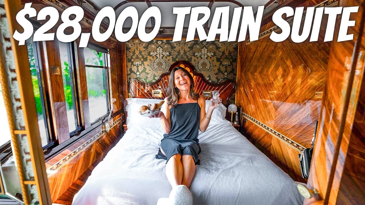 24 HOURS ON THE WORLD’S MOST EXPENSIVE TRAIN (Venice Simplon Orient Express Grand Suite)