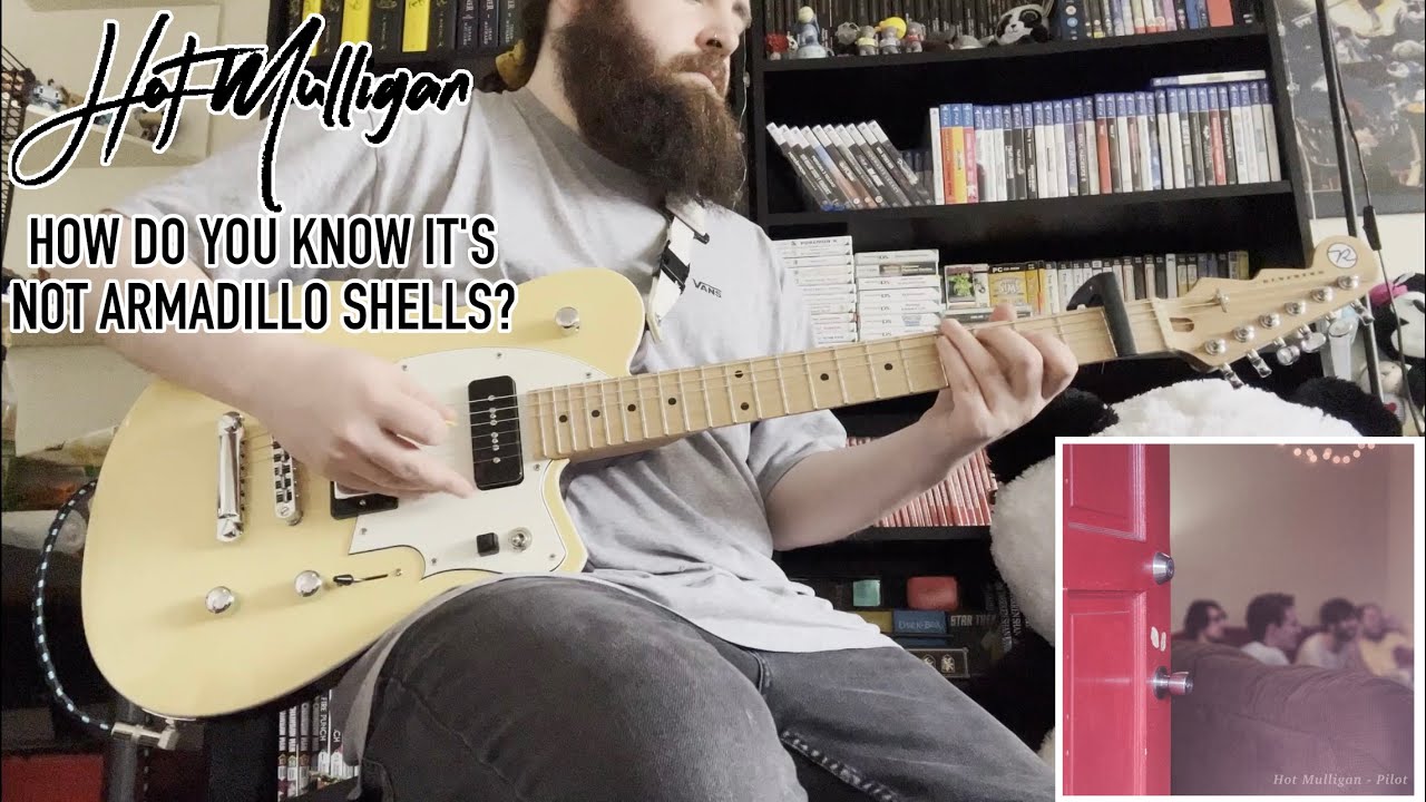 Hot Mulligan - How Do You Know It's Not Armadillo Shells? (Guitar Cover)