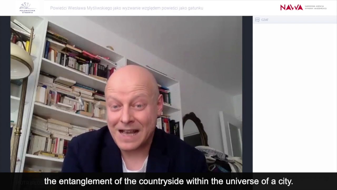 Webinar VII: Powieści Wiesława Myśliwskiego jako wyzwanie względem powieści jako gatunku.
