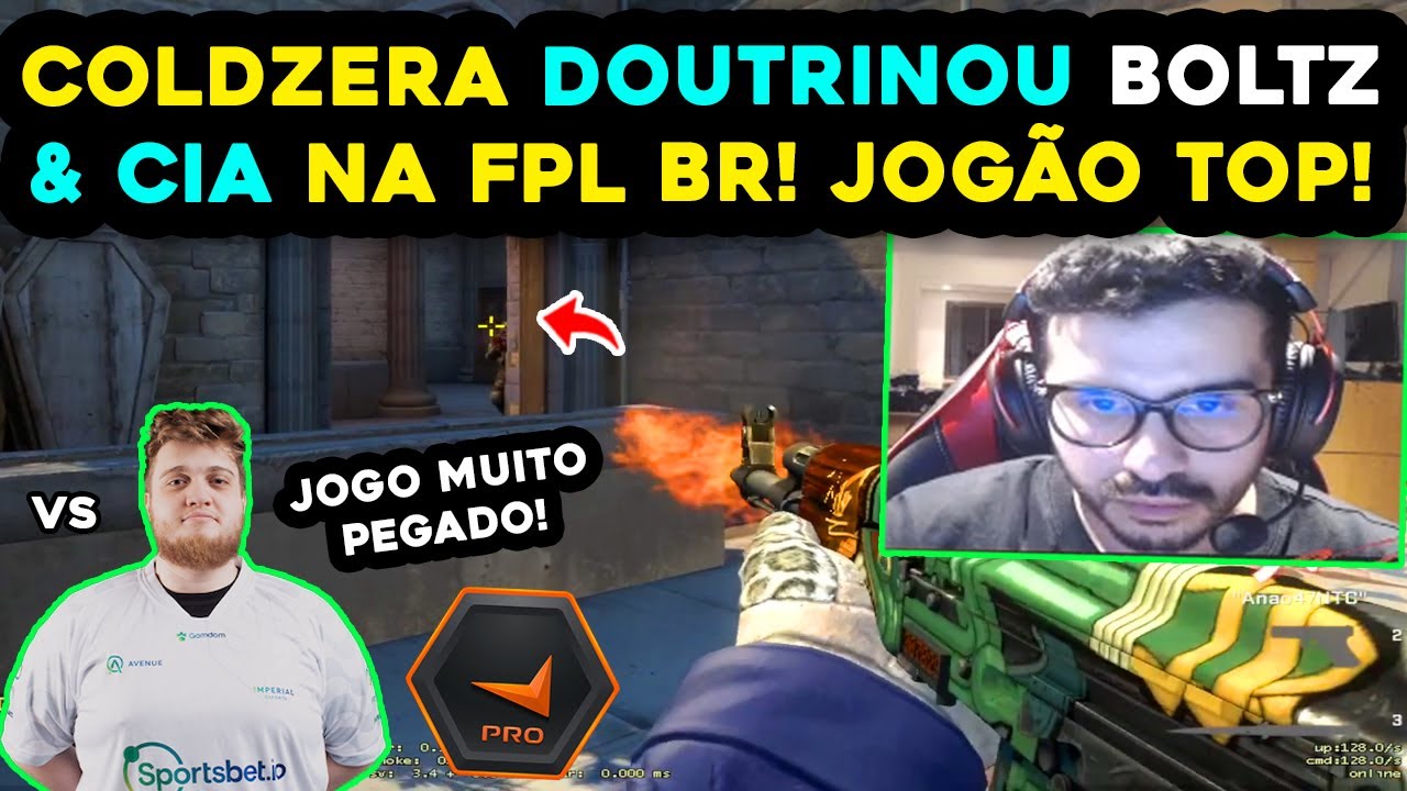 🔥 PRIMEIRA VEZ DO COLDZERA JOGANDO FPL BR [VS BOLTZ]!