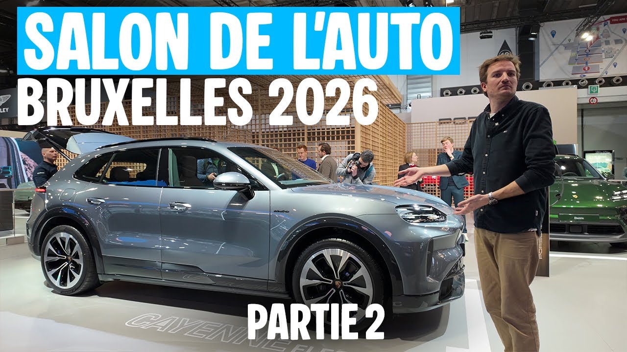 Salon de l'Auto Bruxelles 2026 : BMW, Porsche & Tesla ! (2/2)