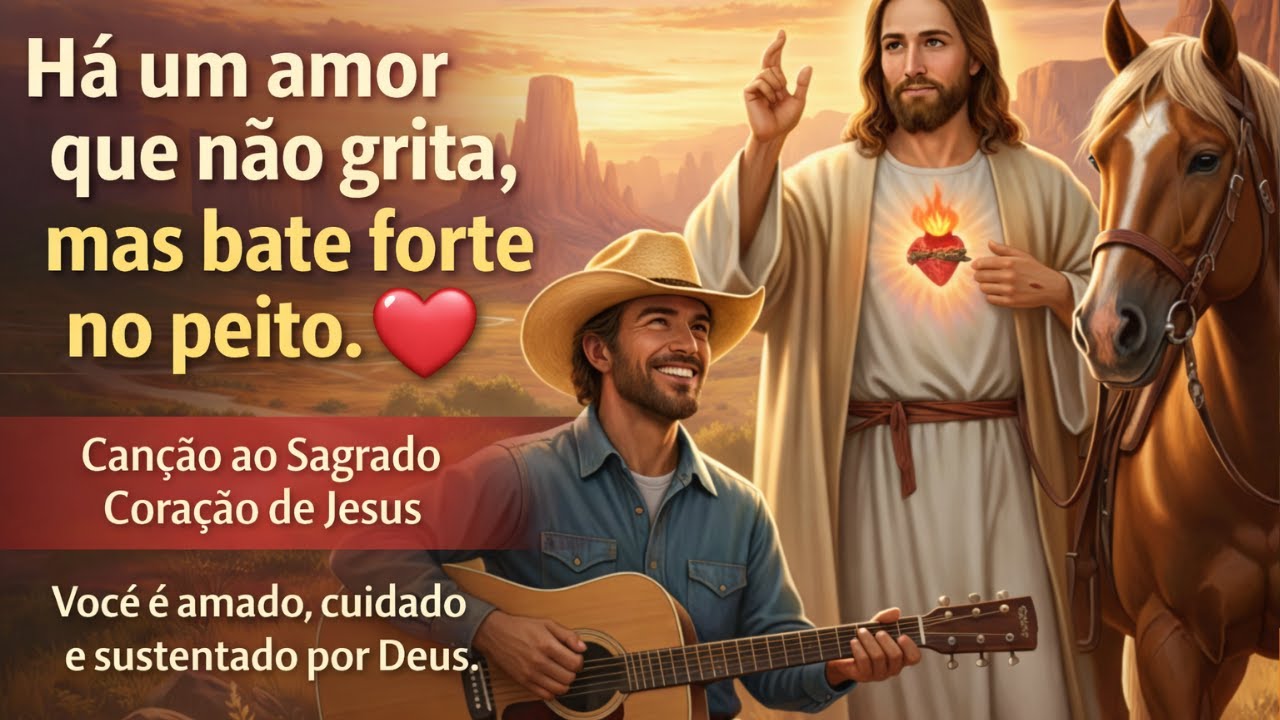 Quando o Amor de Jesus Bate Forte no Peito | Canção ao Sagrado Coração