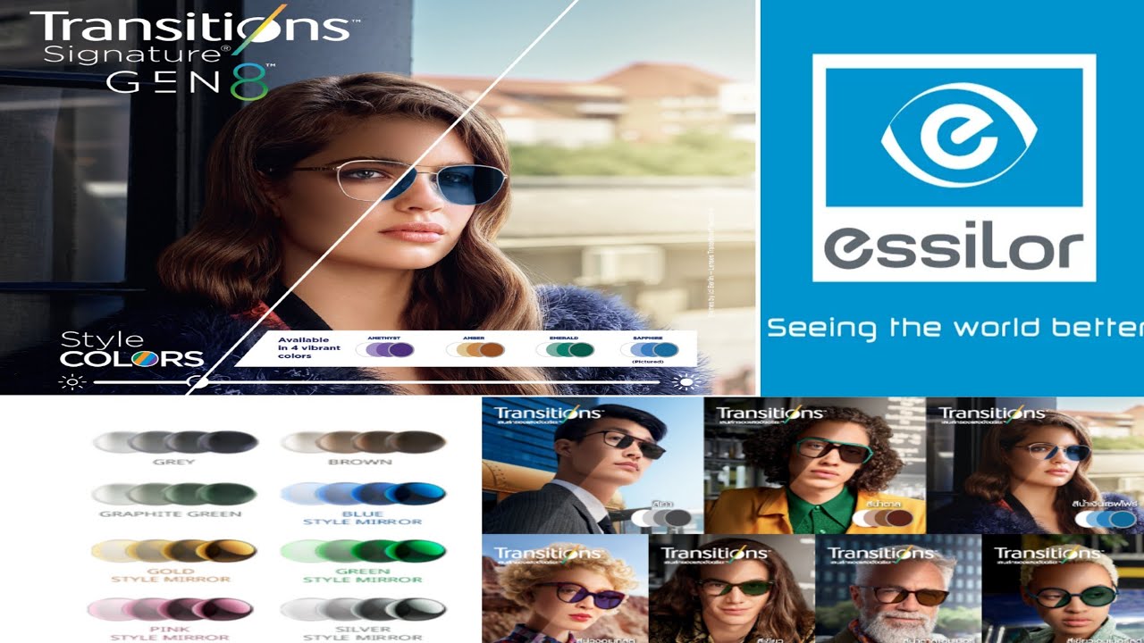 Harga Lensa Single vision Transitions Gen8, Xtractive, Polarized, Style colors, Mirrors