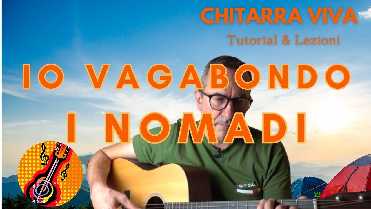 Io Vagabondo - Nomadi - Tutorial Lezione Chitarra
