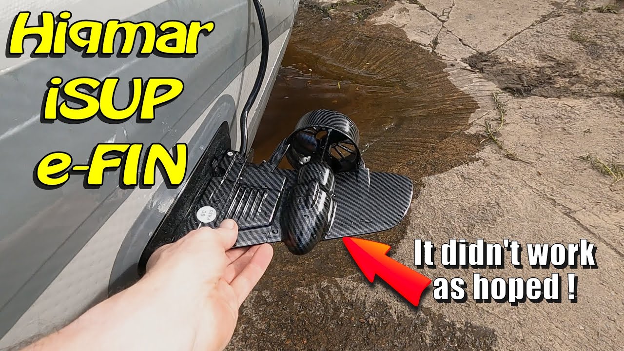 1-й тест Hiqmar iSUP e-FIN — Aquatec Ottawa