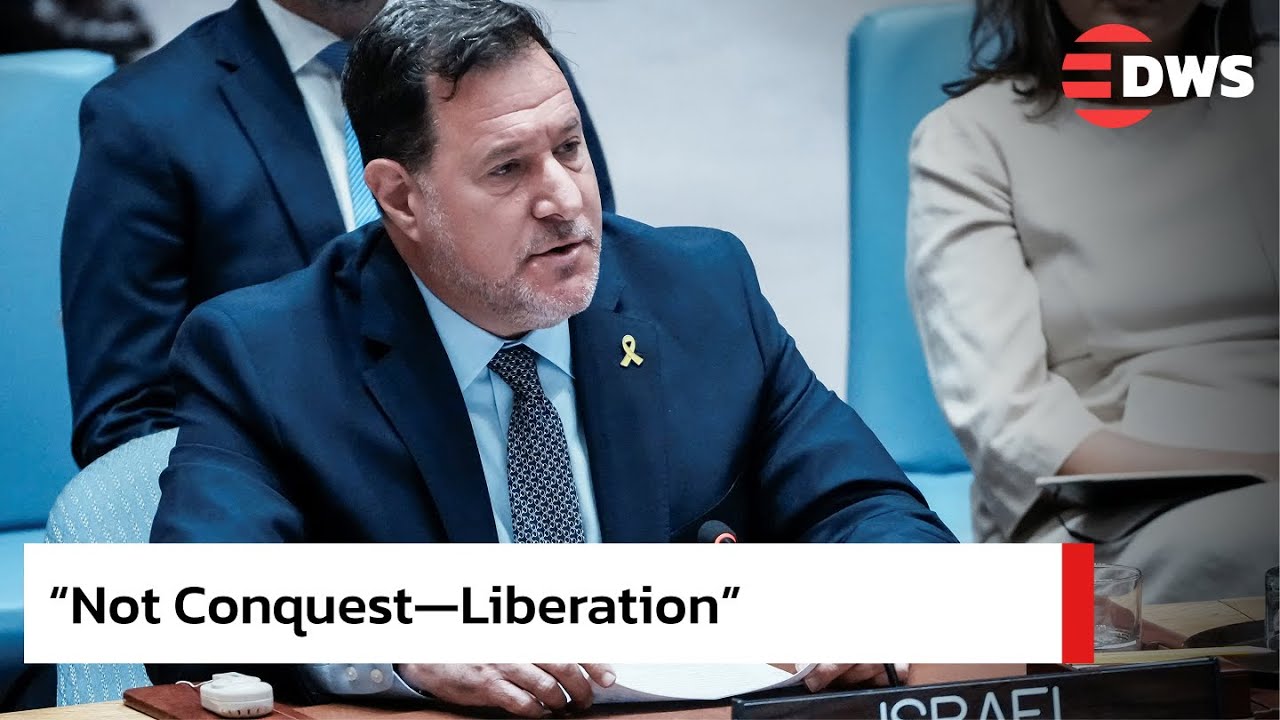 Full Speech: Israel’s UN Representative Outlines 5-Point Gaza Plan, Blasts Hamas | AC1G