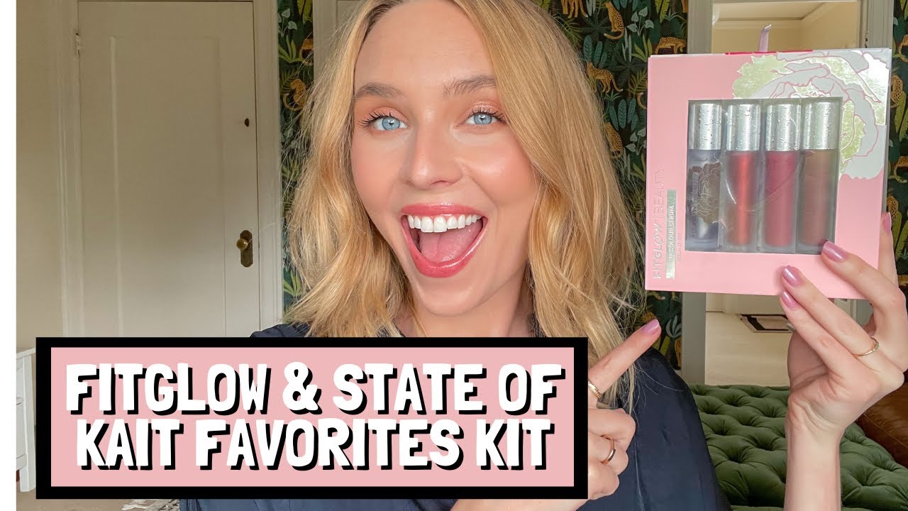 Fitglow State of Kait Favorites Kit! Top 4 Lip Serums