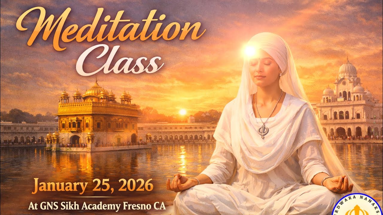 Meditation Class January 25,2026 #love #blissfulgurbani #meditationclass #peace #gurbanishabad 