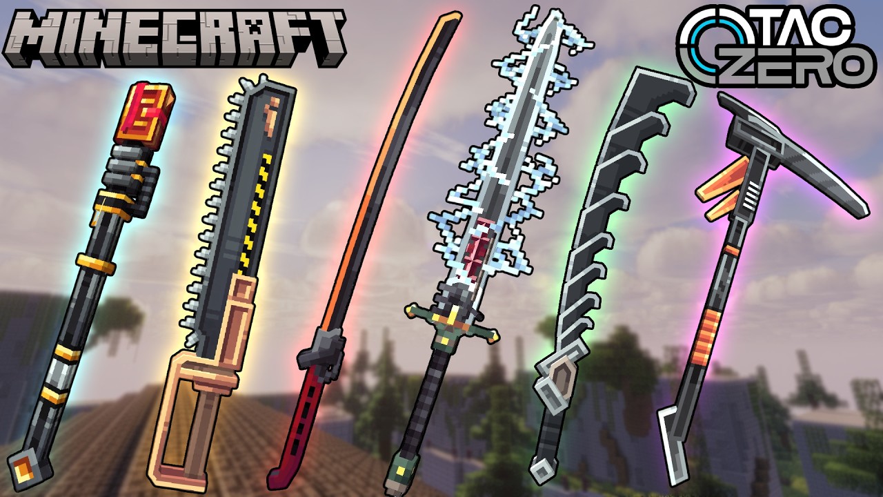 Minecraft TaCZ New Gunpack | Exception Armorer - All Weapons Showcase | v1.0.8 | By koei