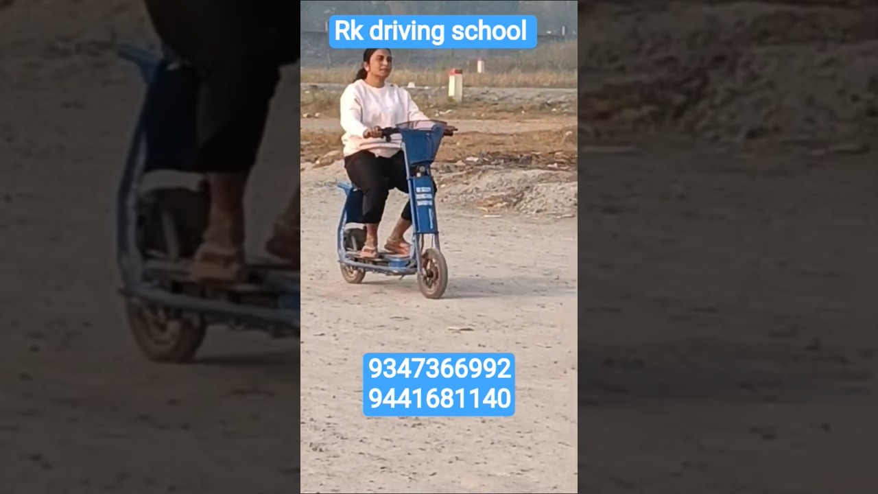 two wheeler training centre 🛵#RK driving School Guntur #ytshorts