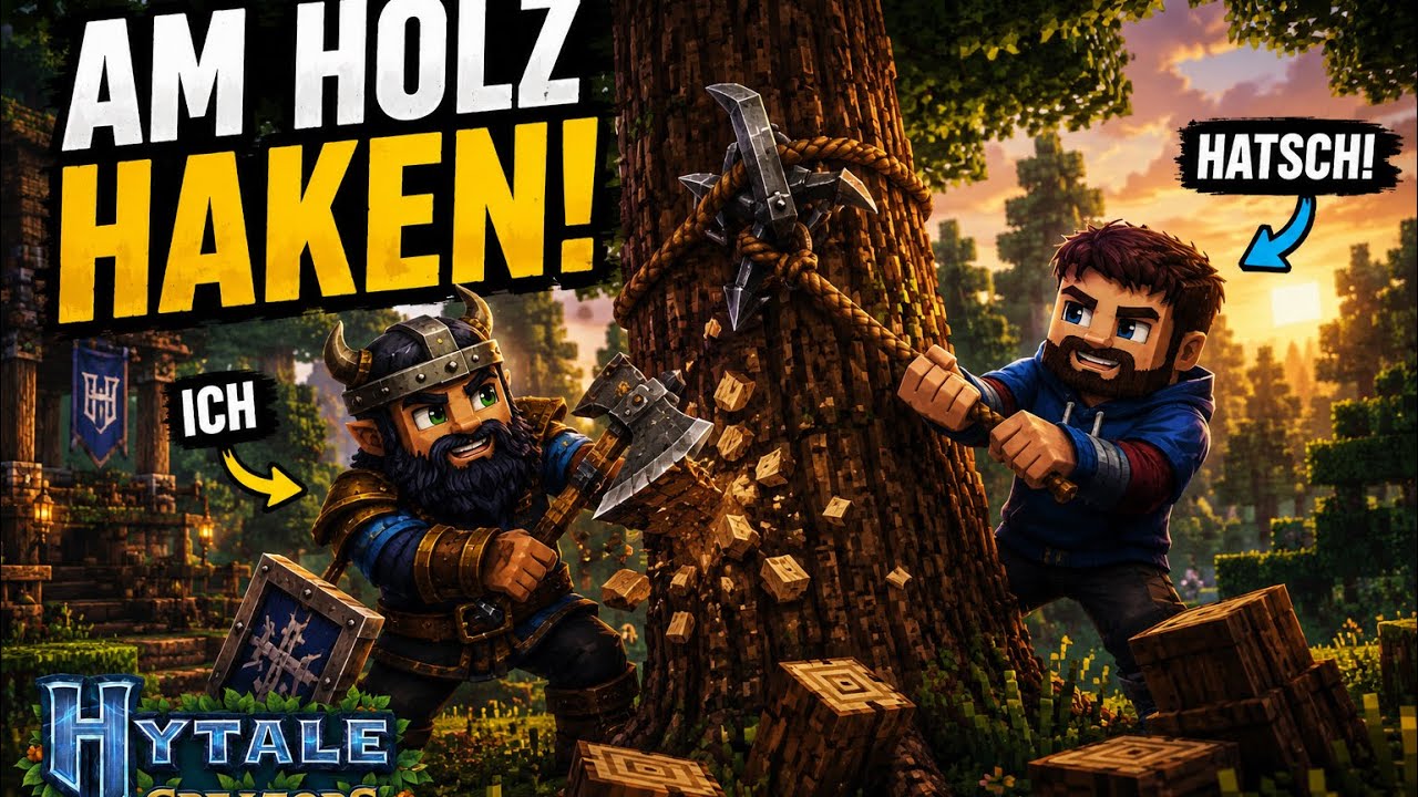 Holzfarmen für den neuen Holzmarkt -Hytale Creators Forge #016