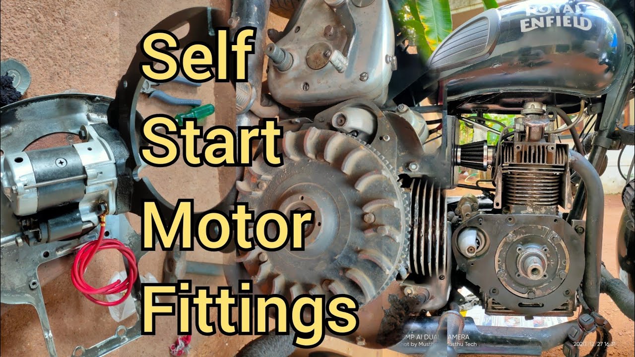 Diesel Bullet Self Start motor fittings 🔧 Step by Step 🔧 Full Video