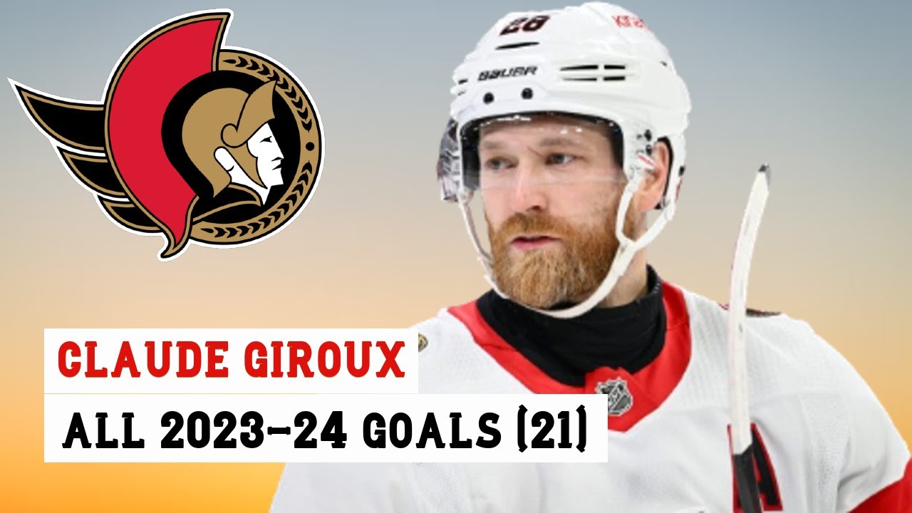 Claude Giroux (#28) All 21 Goals of the 2023-24 NHL Season