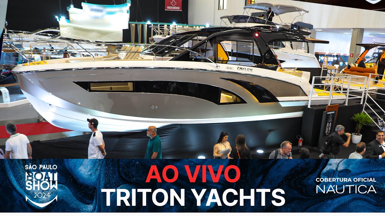 AO VIVO na Triton Yachts | São Paulo Boat Show 2024 | NÁUTICA