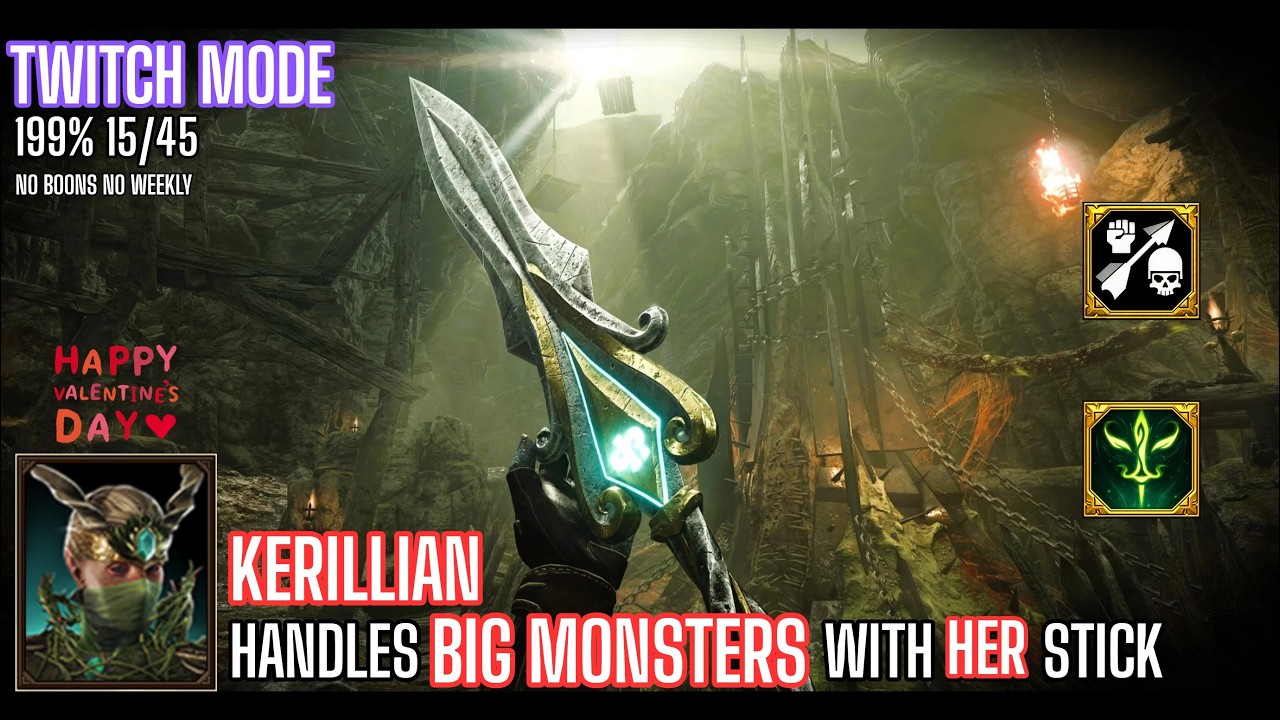Elf's stick is BIG | Sister of the Thorn Hunter Build | Festering Ground | Warhammer Vermintide 2