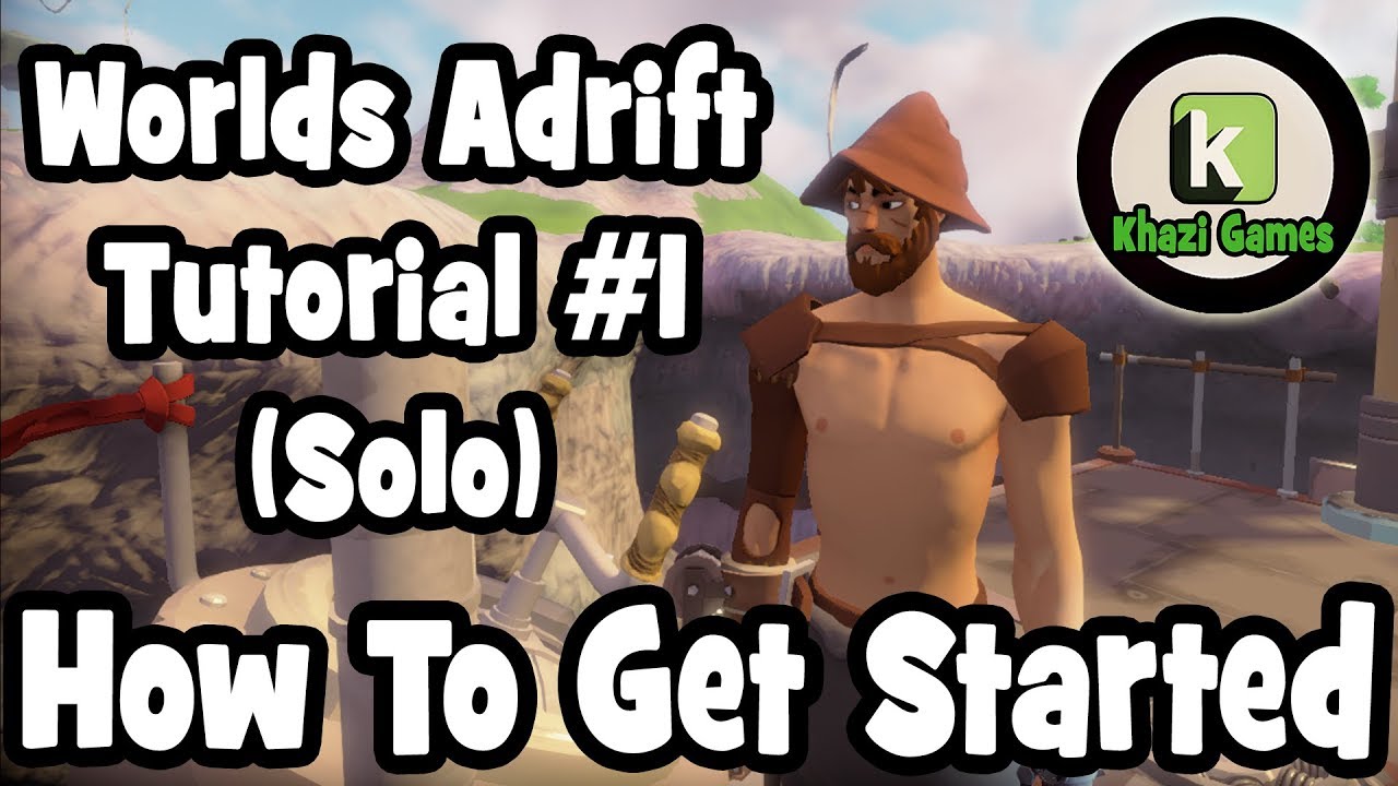 How To Build Your First Ship - Worlds Adrift Tips and Tricks Tutorial #1