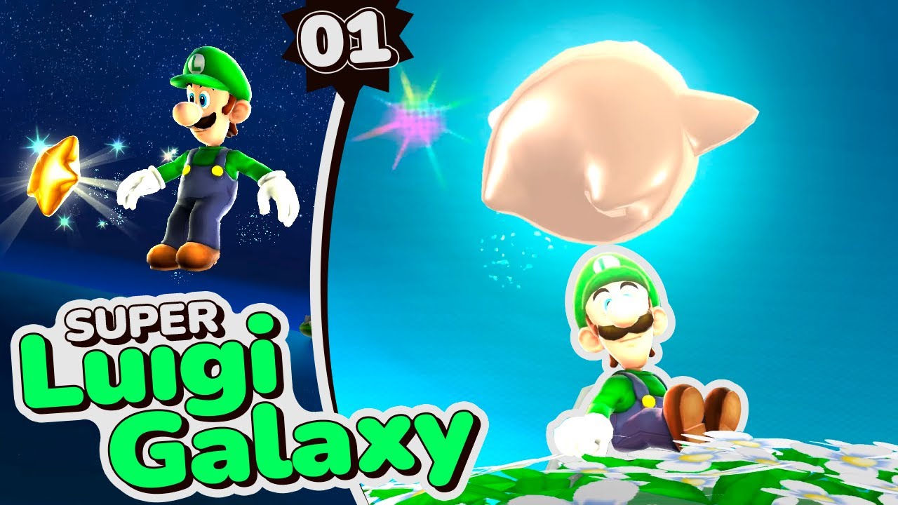 ¡Ahora le toca a Luigi! - 01 - Super Luigi Galaxy (Wii)
